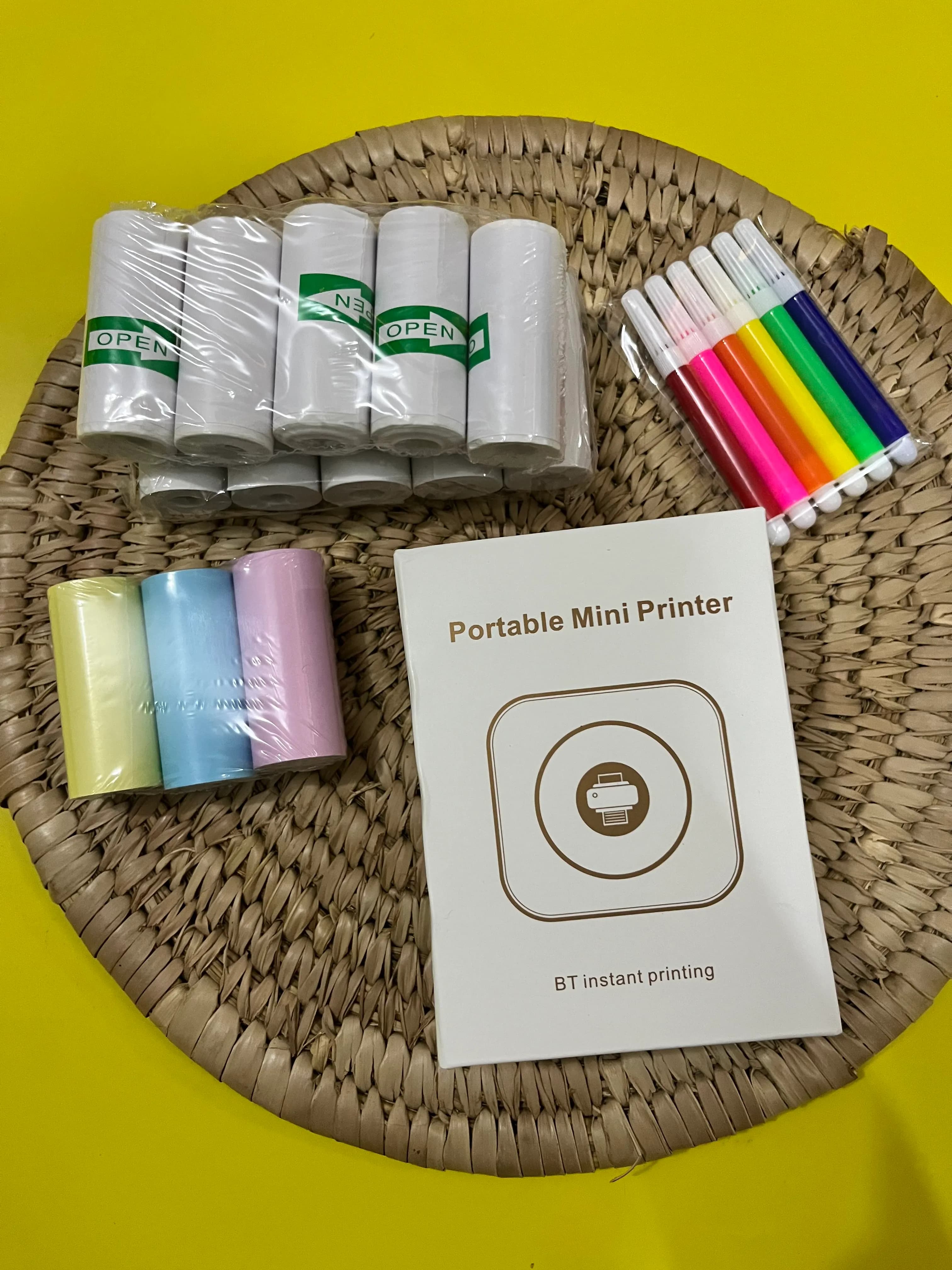 Mini printer and accessories 