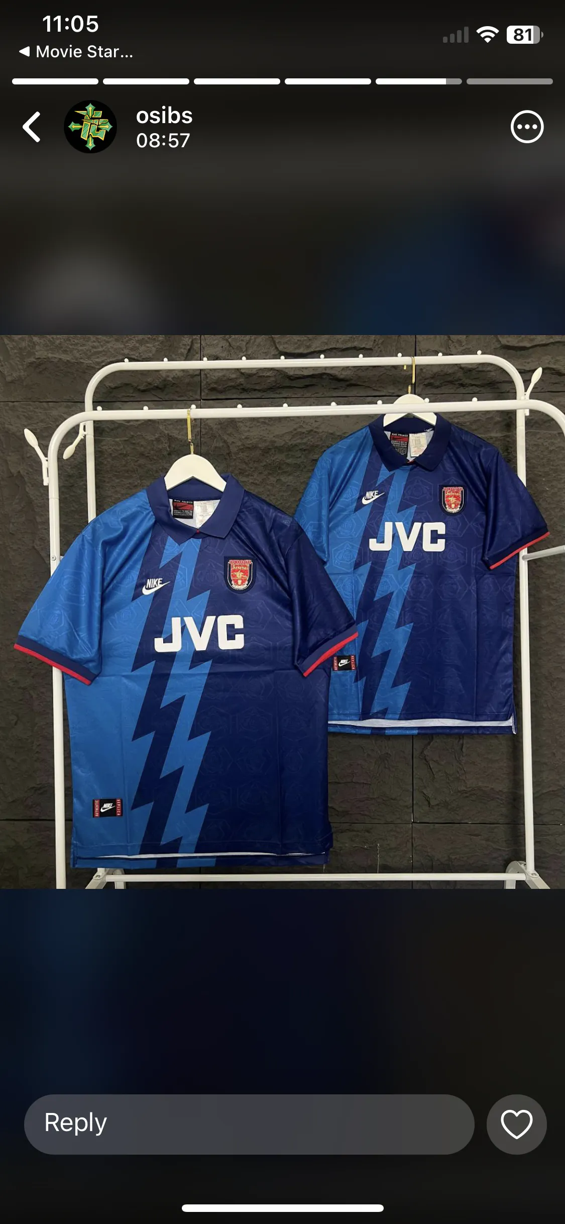 Arsenal away retro