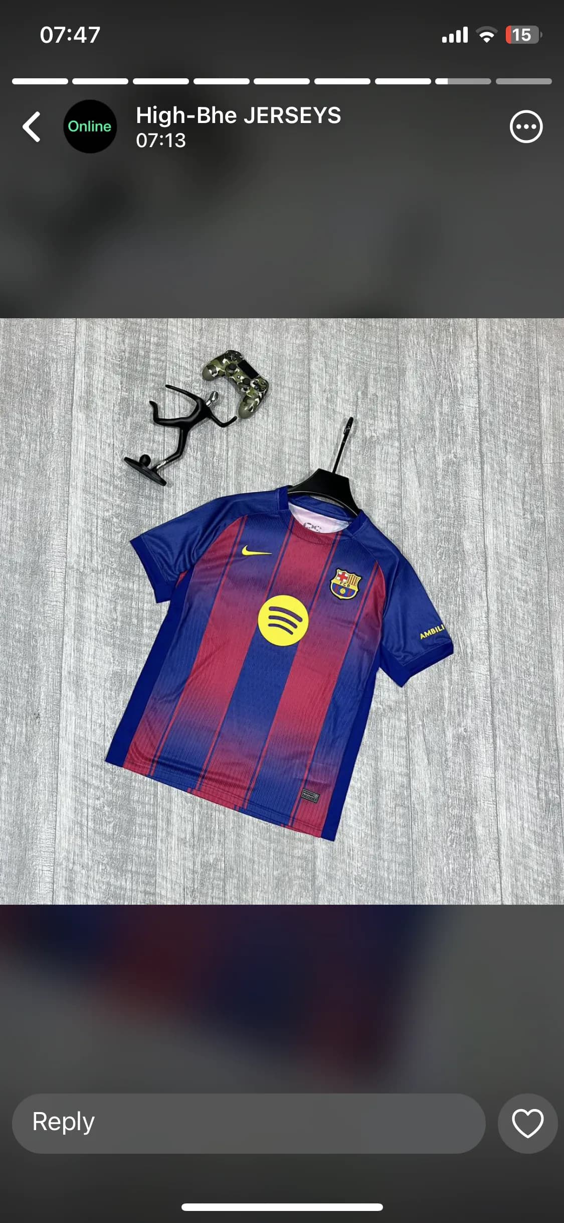 Barcelona Home kit 