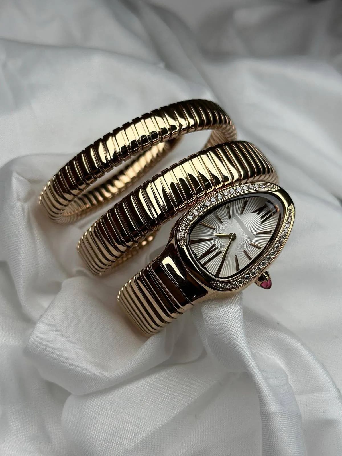 Spiral Wristwatch Gold