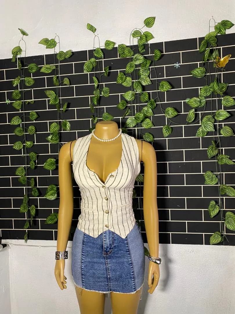 Cream Waist Coat