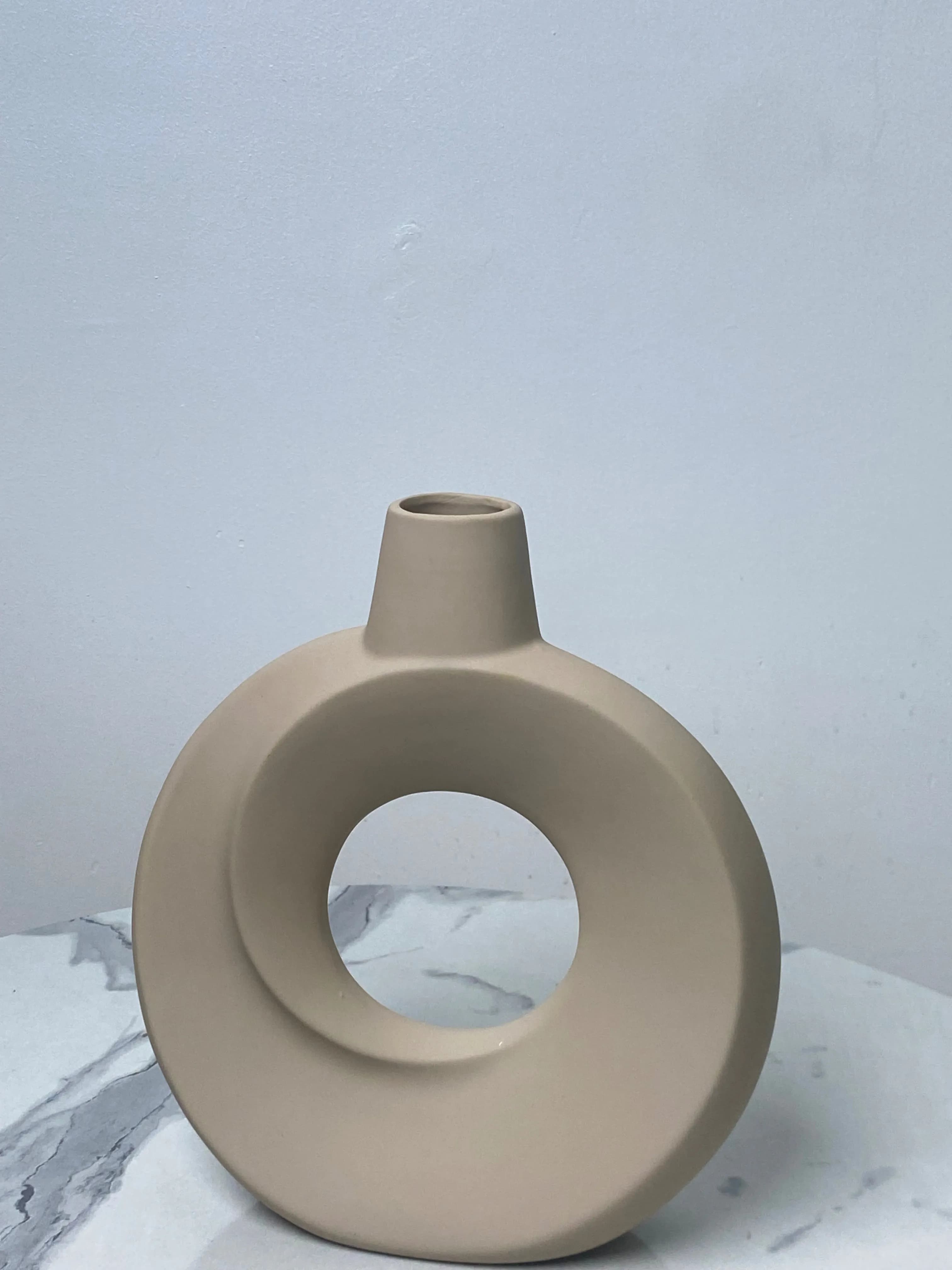 Brown Nordic vase 