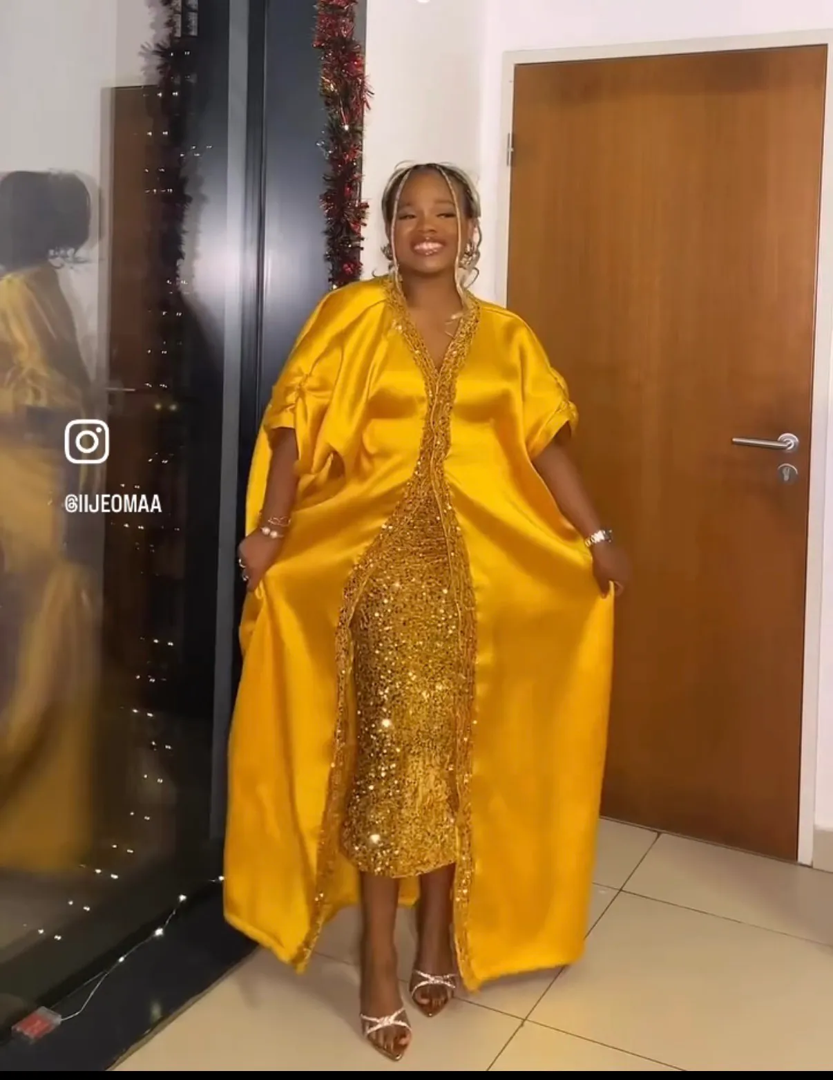 Gold two piece 