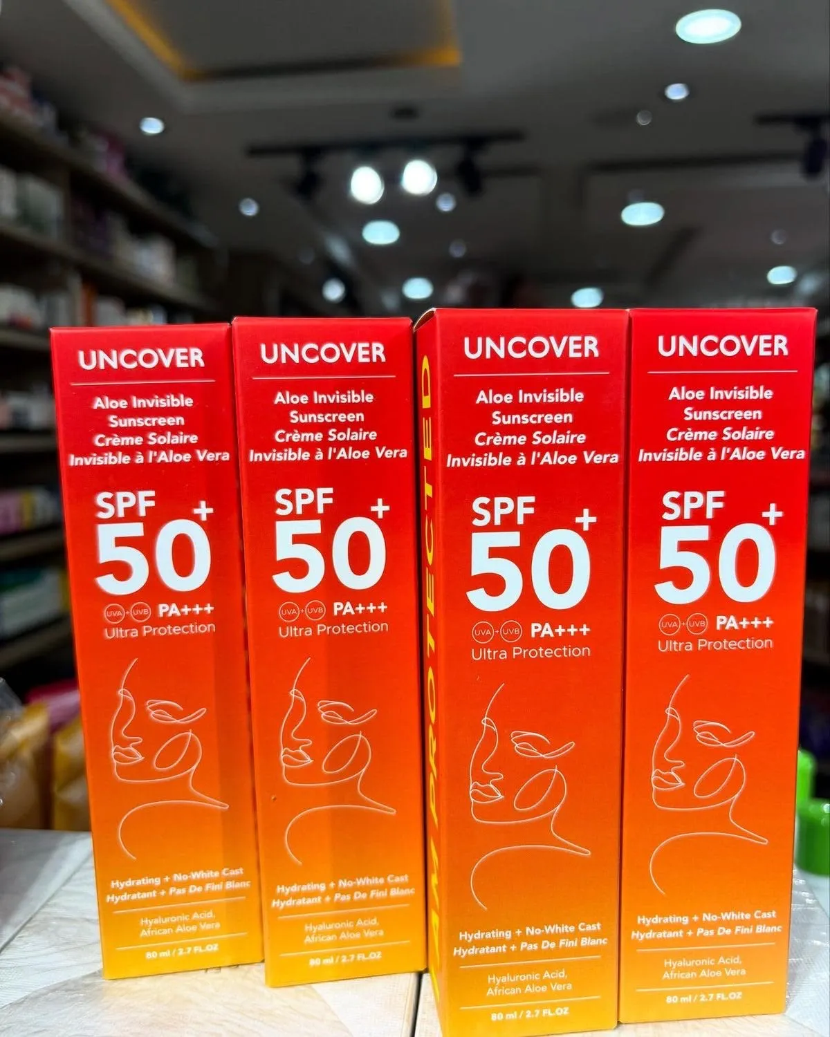 Uncover Aloe Invisible Sunscreen
