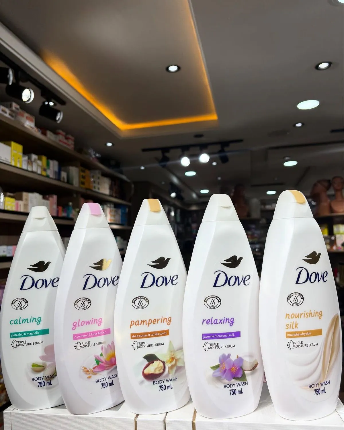 Dove body wash