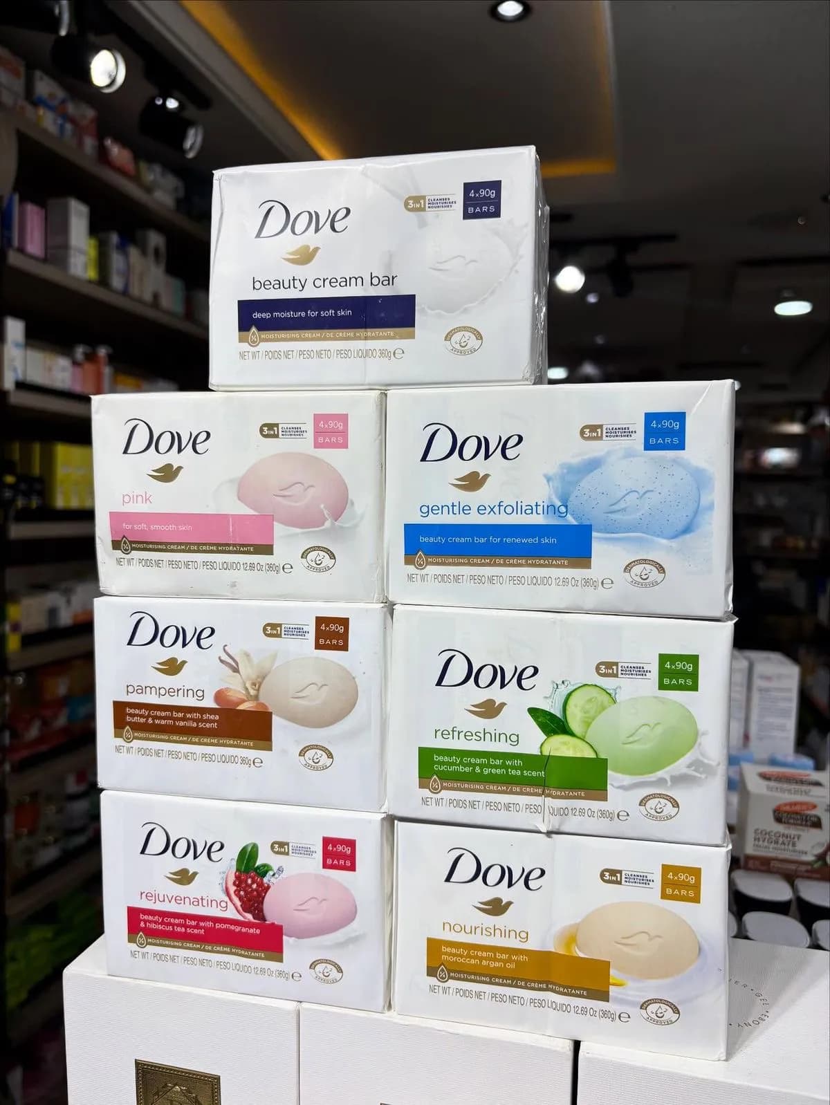 Dove beauty bar(pack of 4).