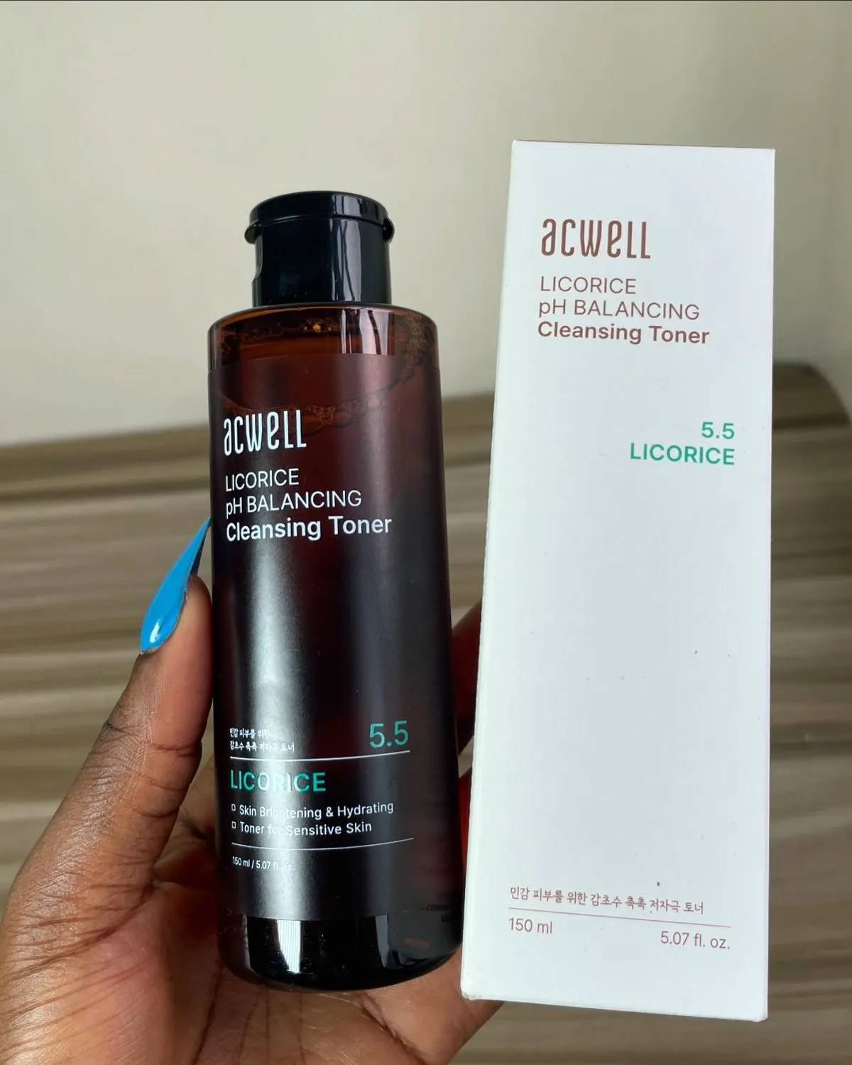 Acwell licorice toner