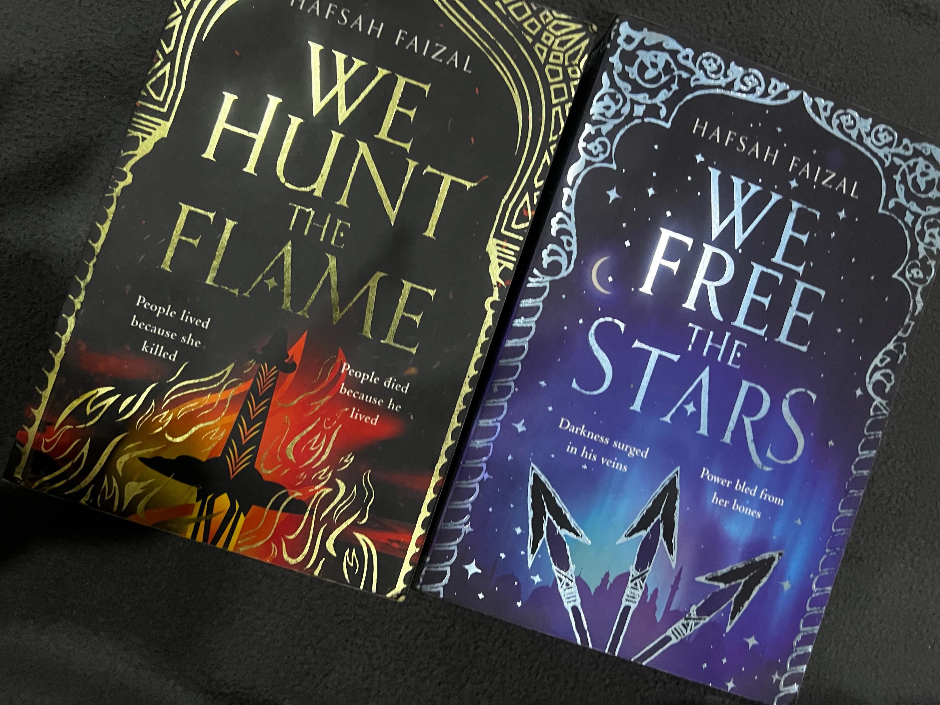 We hunt the flame and we free the stars 
