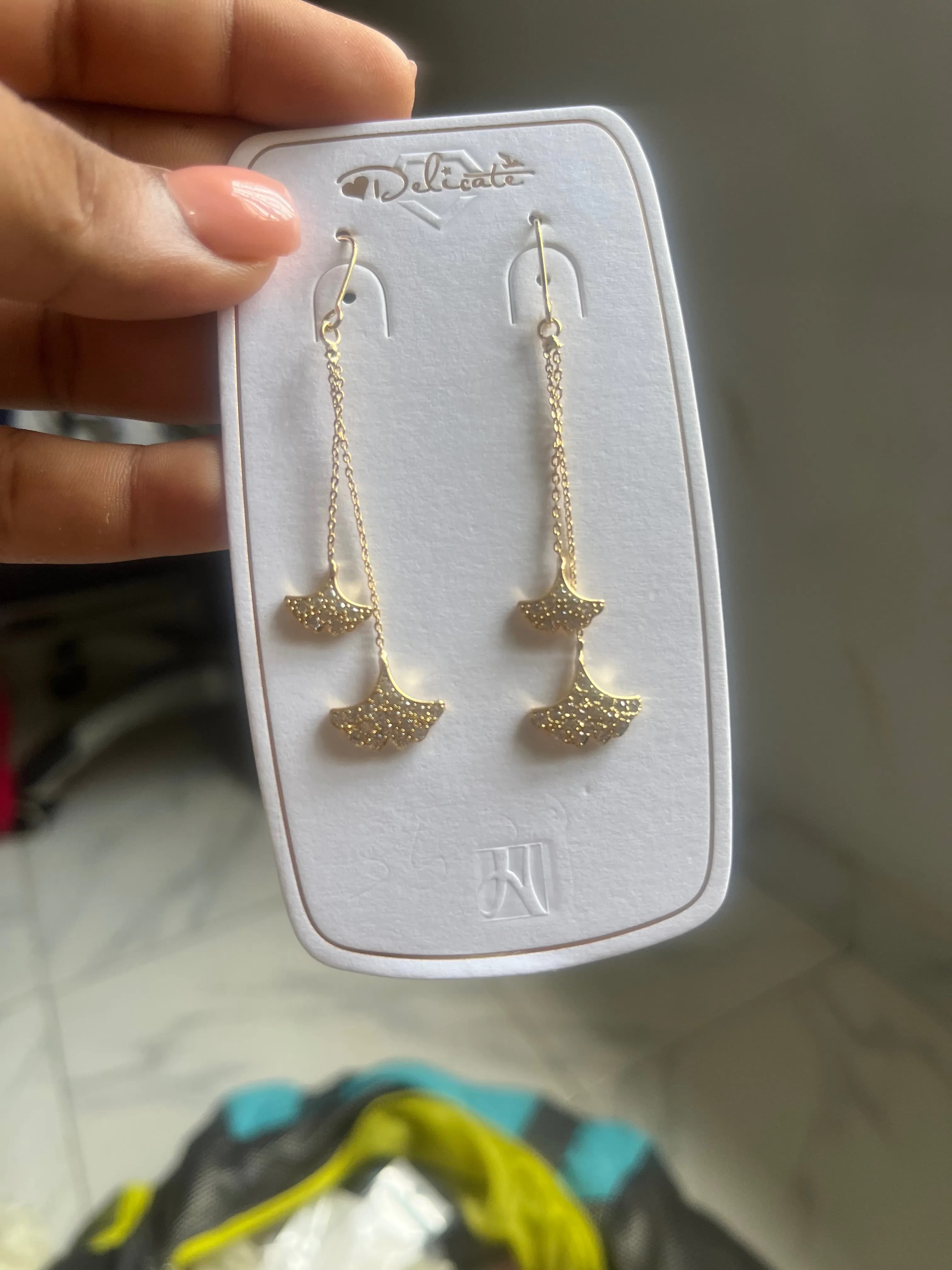 Cute non tarnish earrings 