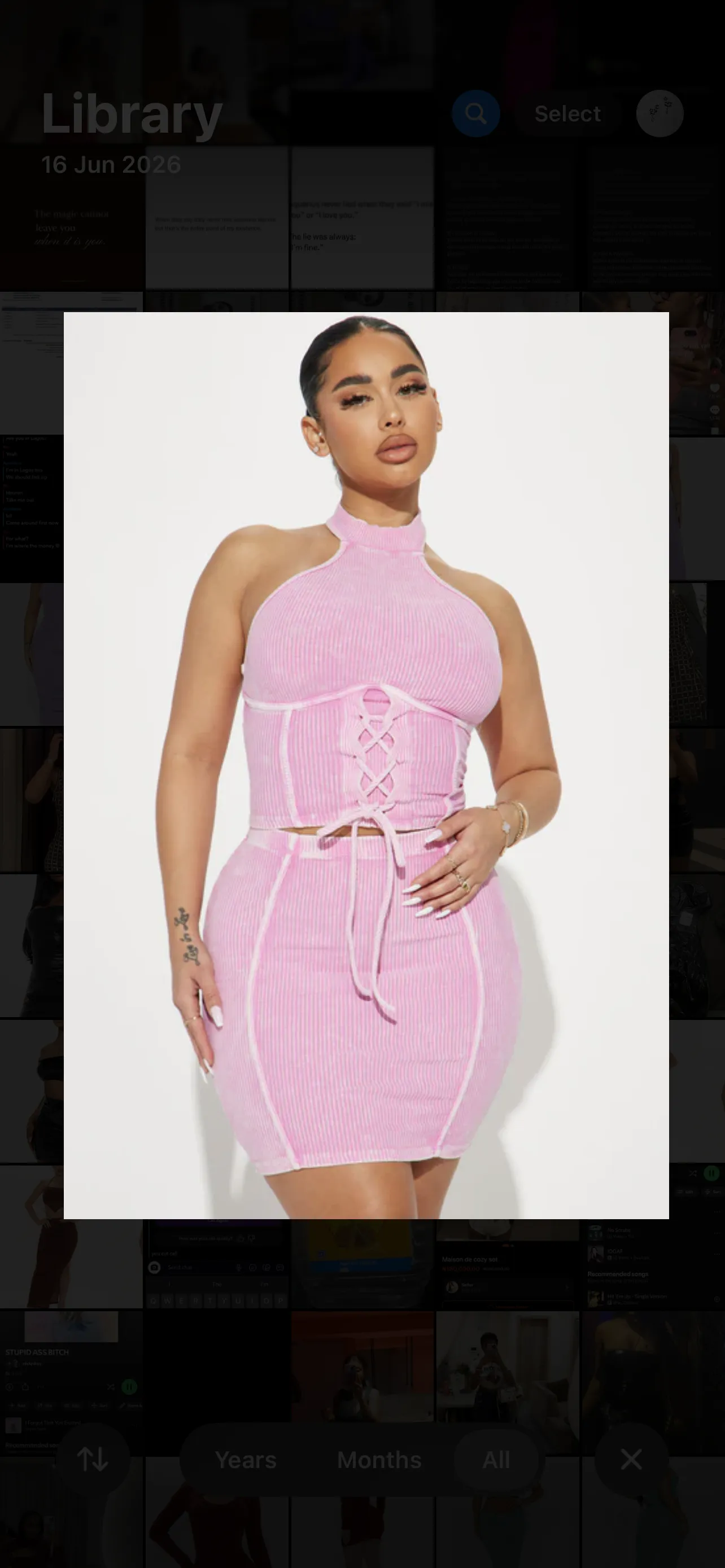 Two piece fashionova set 