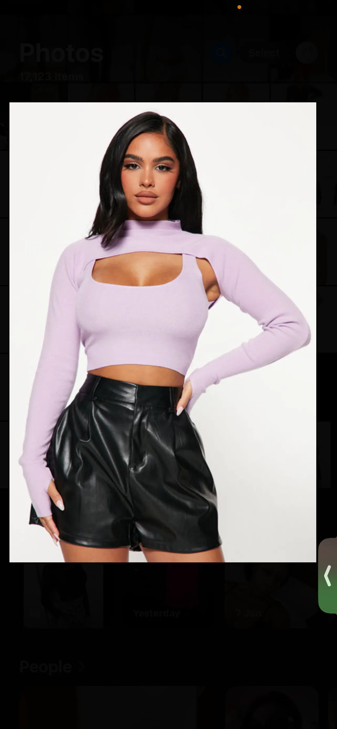 Fashionova two piece neck sweater set