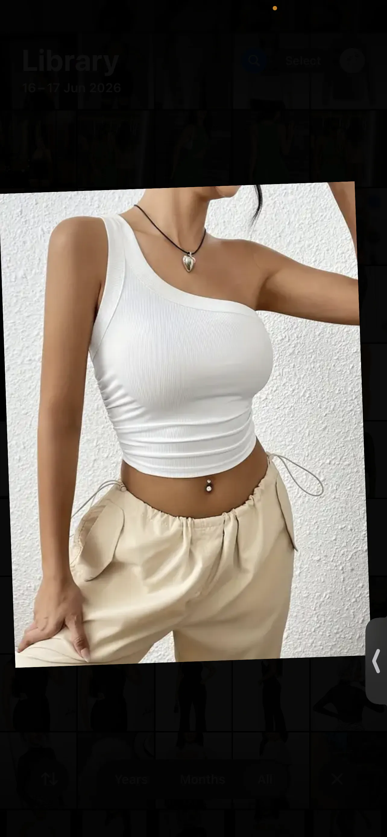 Shein crop top