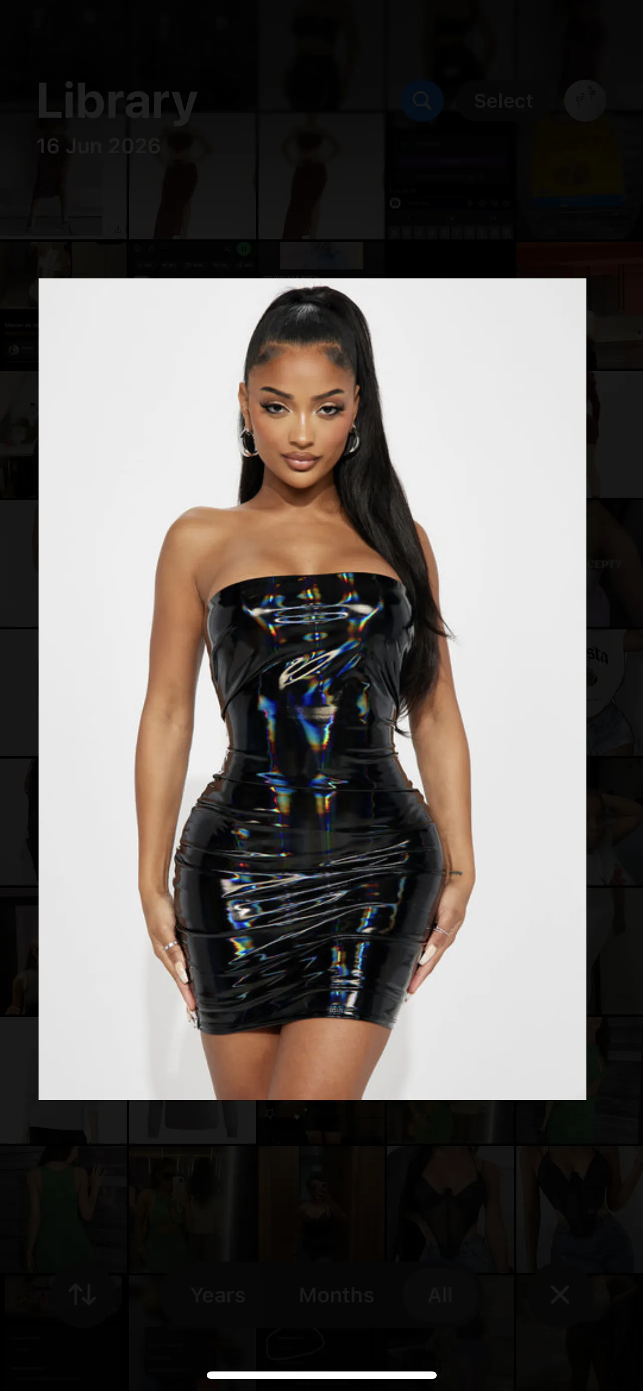 Fashionova mini tube dress