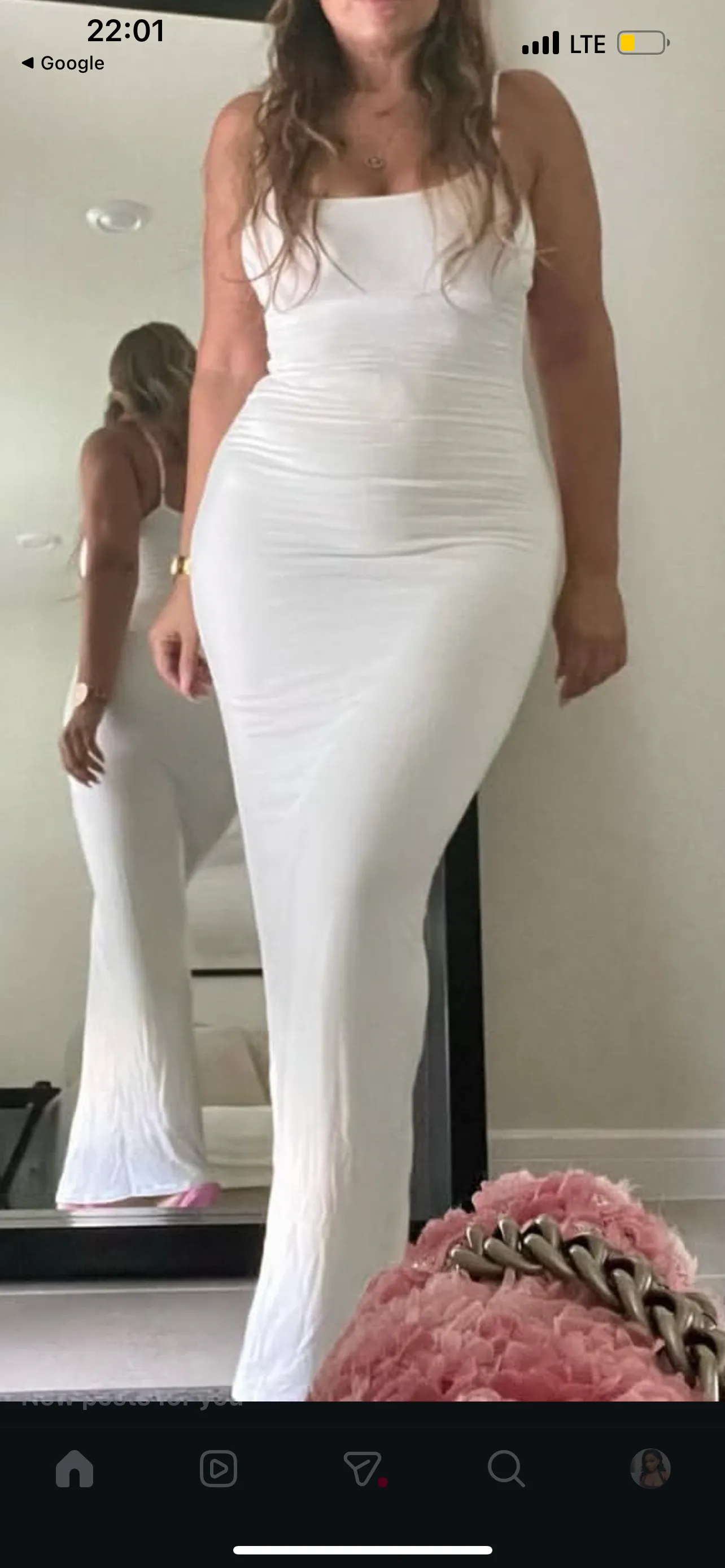 Shein bodycon long gown 
