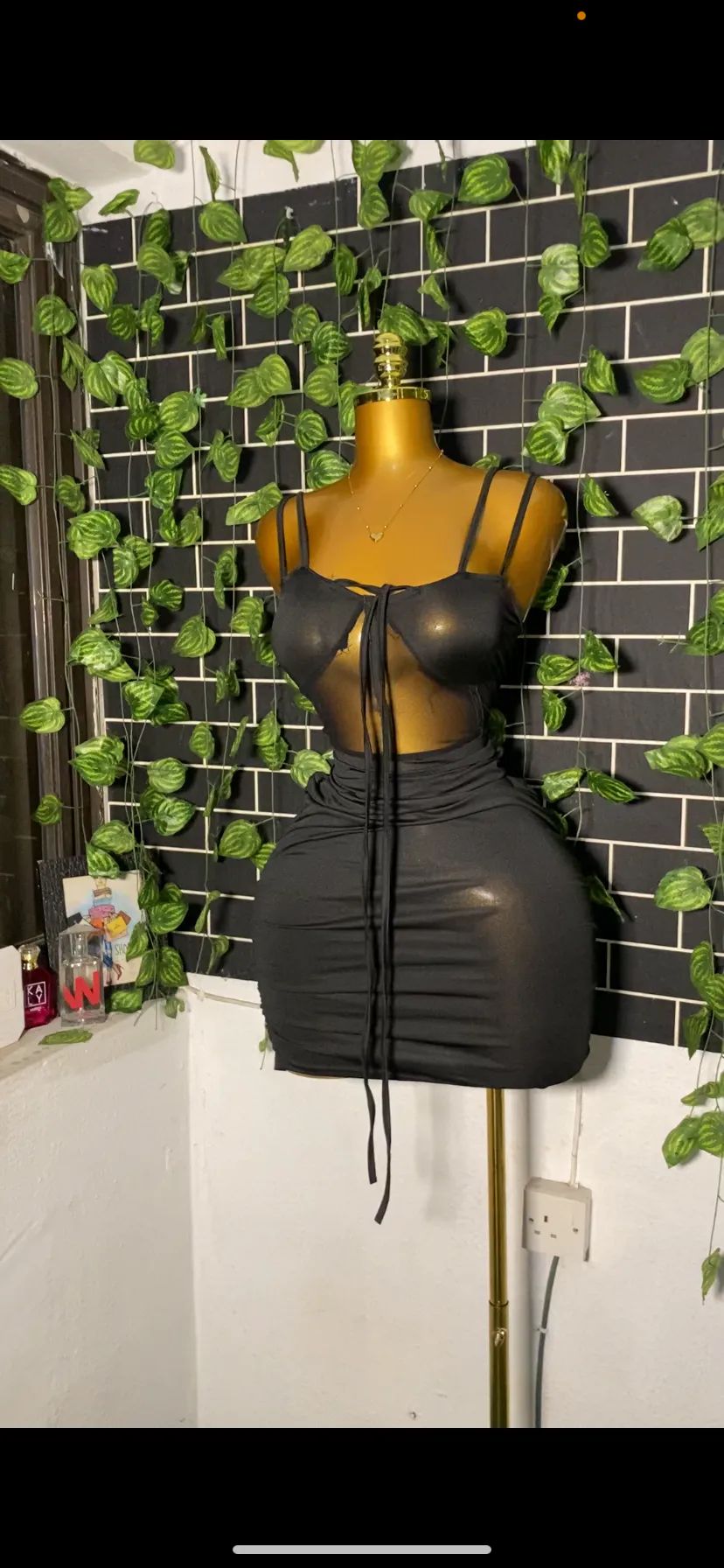 Black cute dress