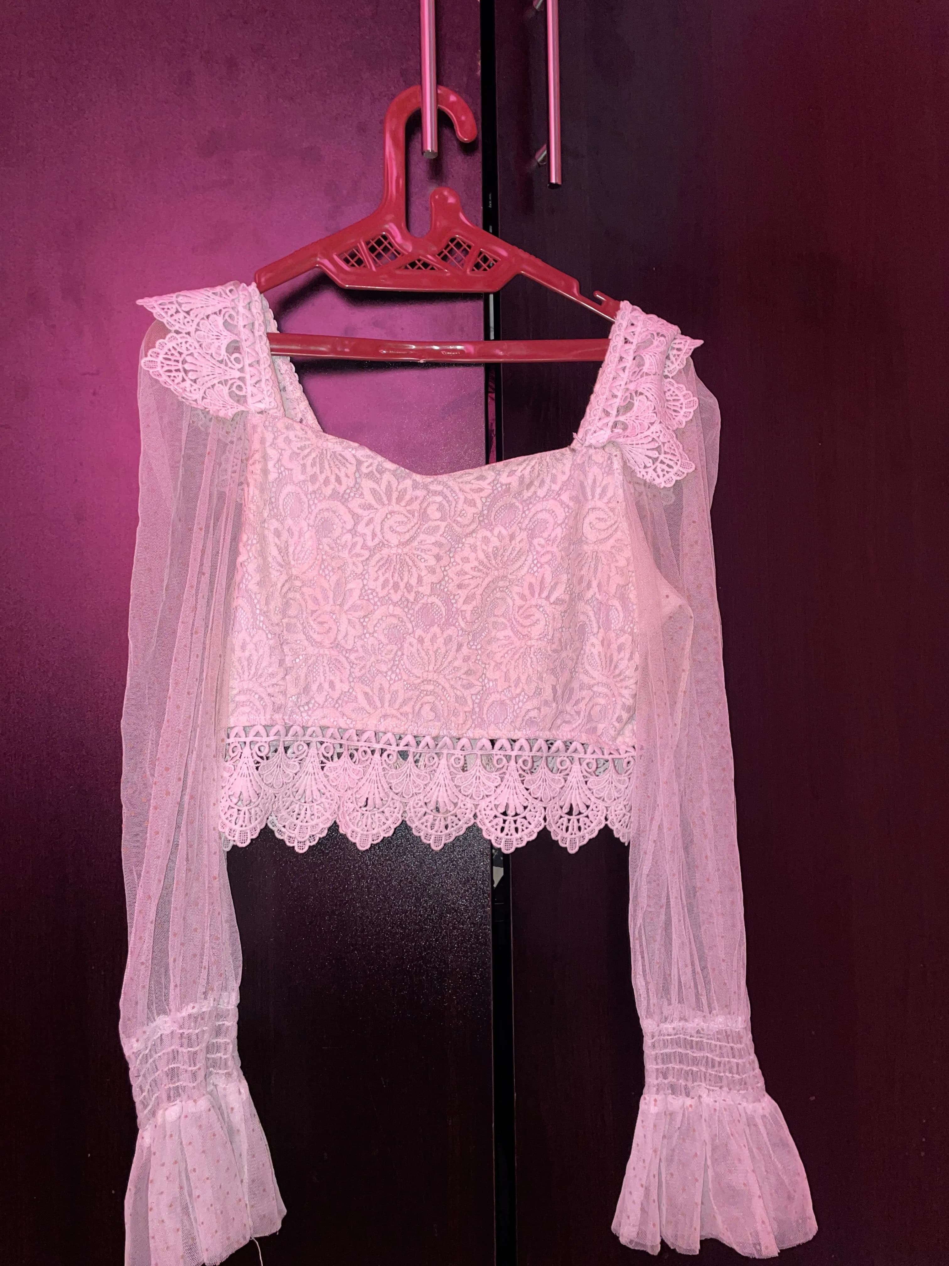 White floral top 