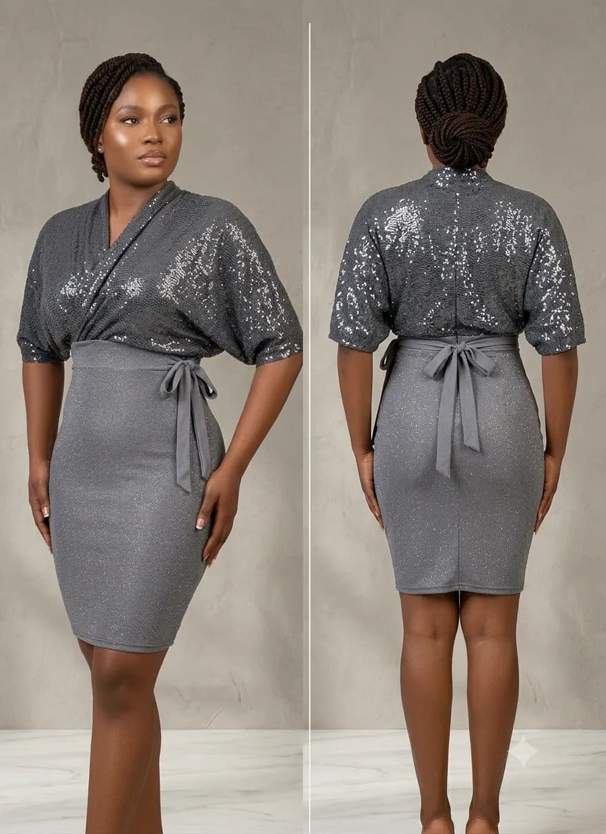 Shimmer and Sequin Dress