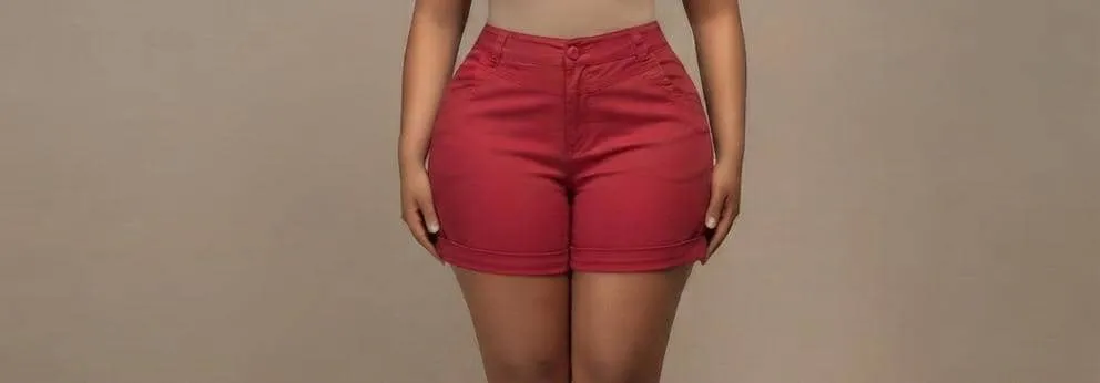 Red Bum short 