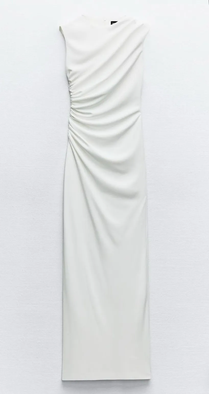 Zara white dress