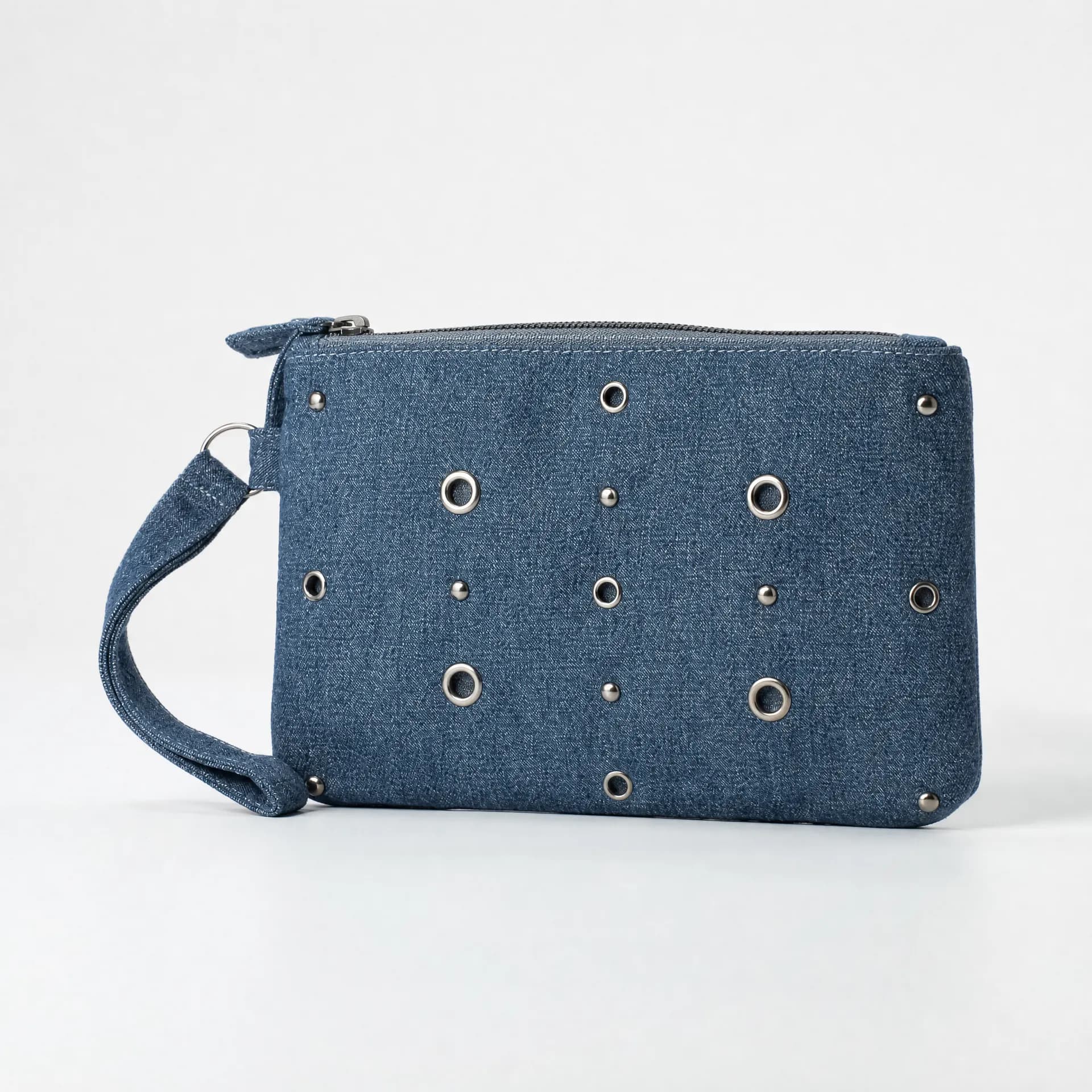 Denim Wristlet 002