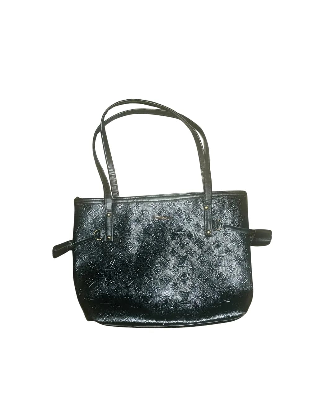 Black tote bag