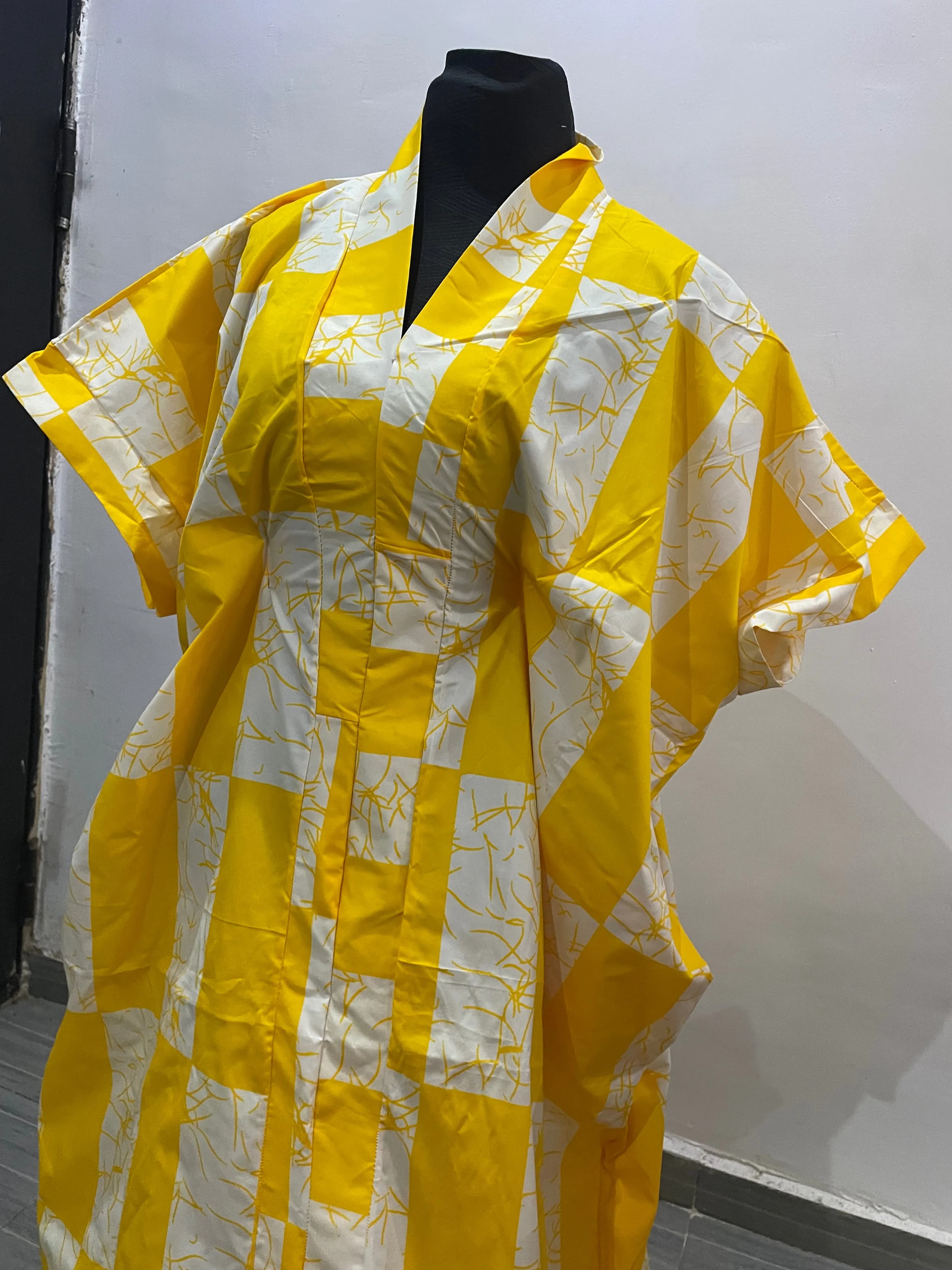 YELLOW AND WHITE GOWN for sale in Kosofe, Lagos