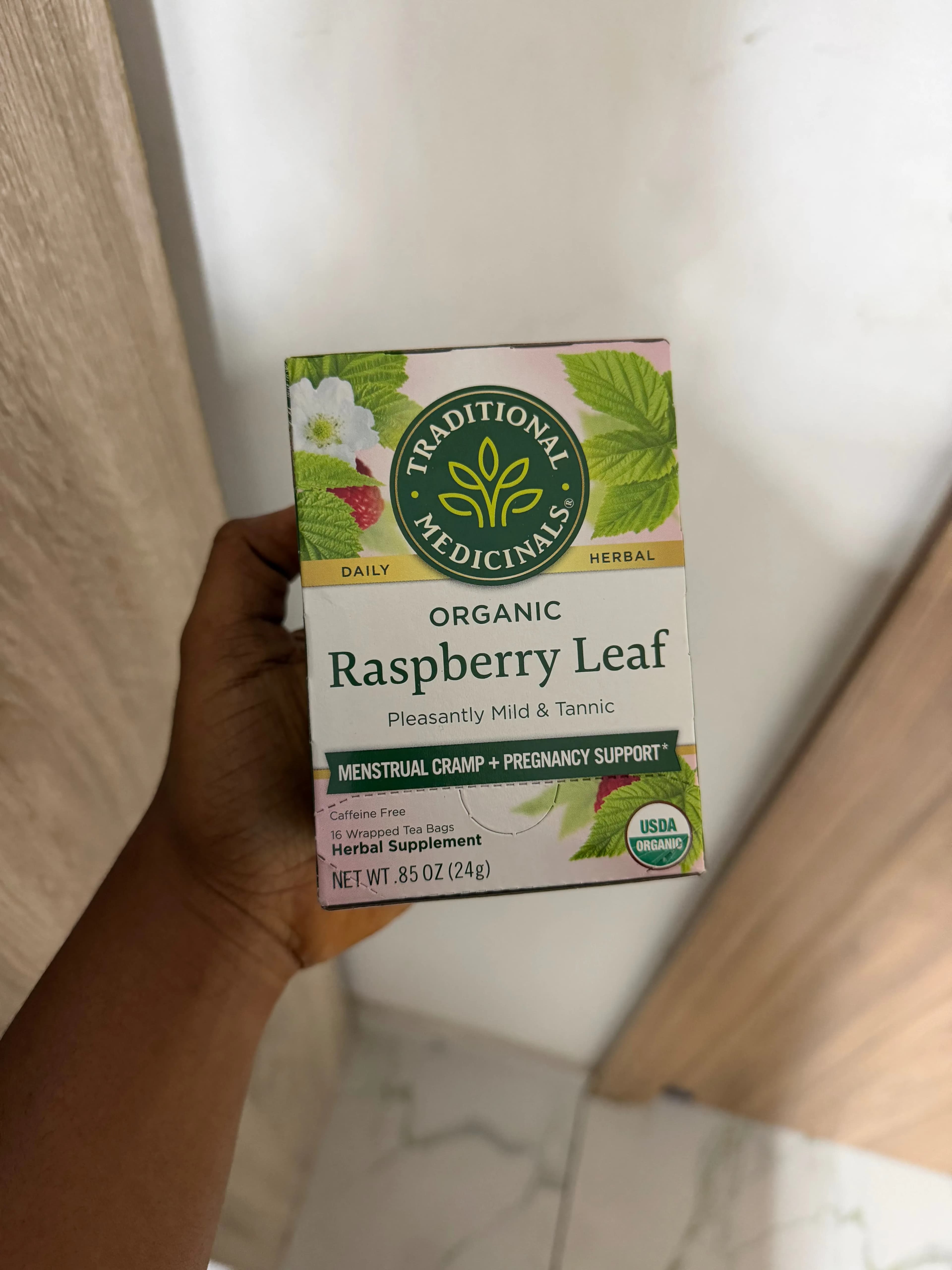 Raspberry leaf tea