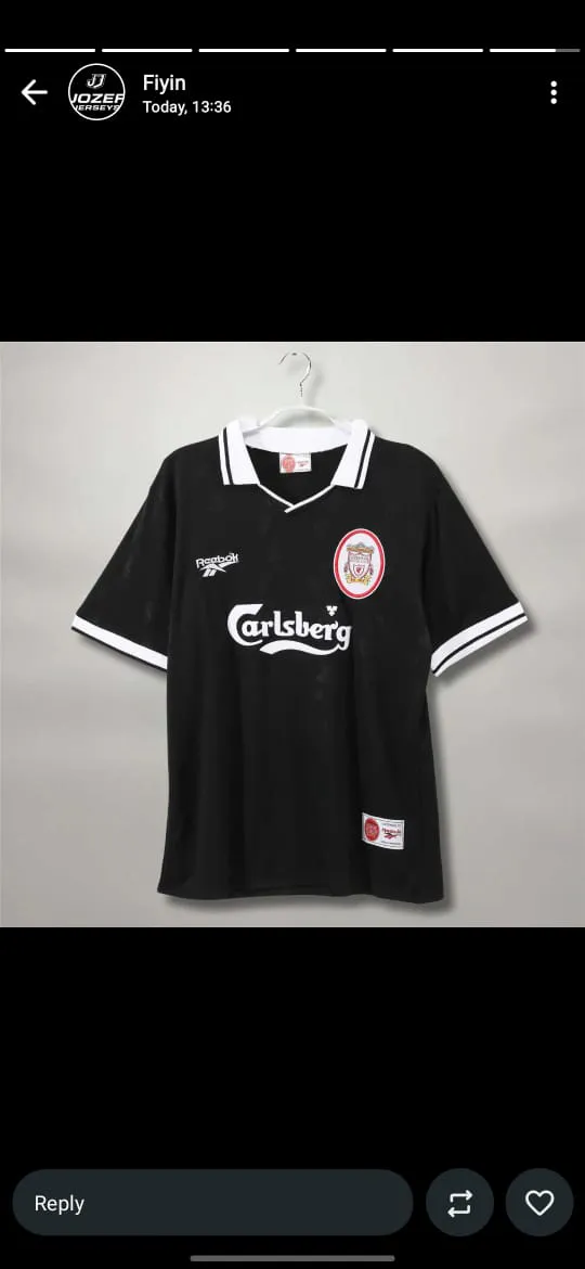 Liverpool Retro Jersey 