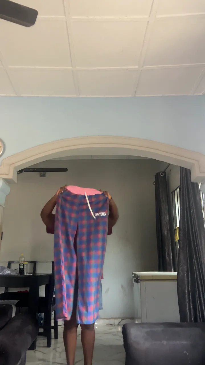 Checkered trouser 