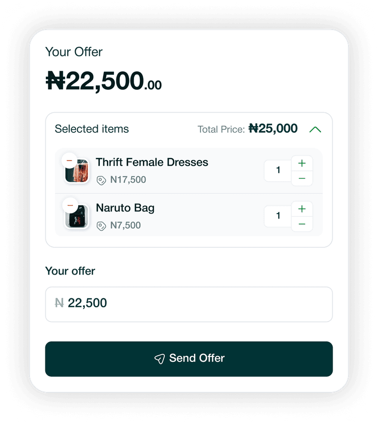 offer price