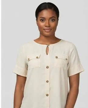 White Chiffon top