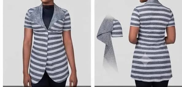 Quality striped Blazer